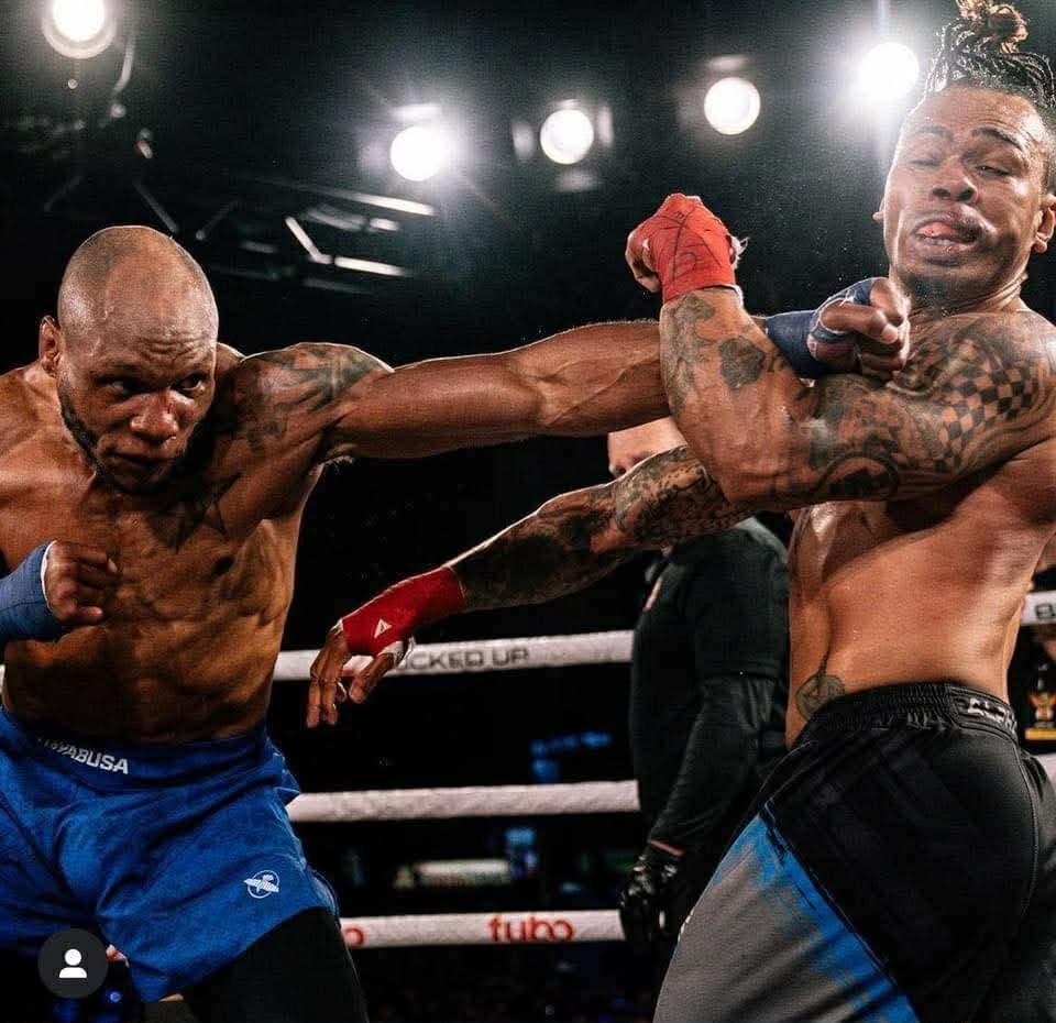 Jay "Action" Jackson at a BKFC event